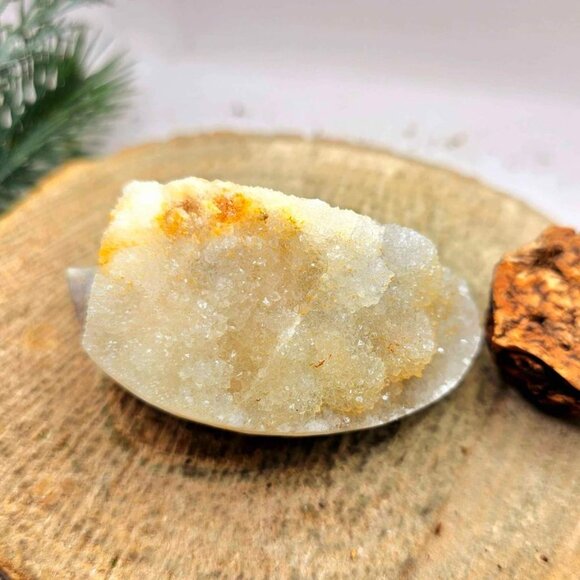 Adorable Crystal Cluster Hand Carved Cute Big Hedgehog Figure - Picture 9 of 10